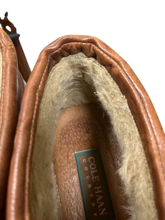 Cole Haan mens brown Italian leather lined ankle chukka boots sz 11m SKU 10-323 main image 4